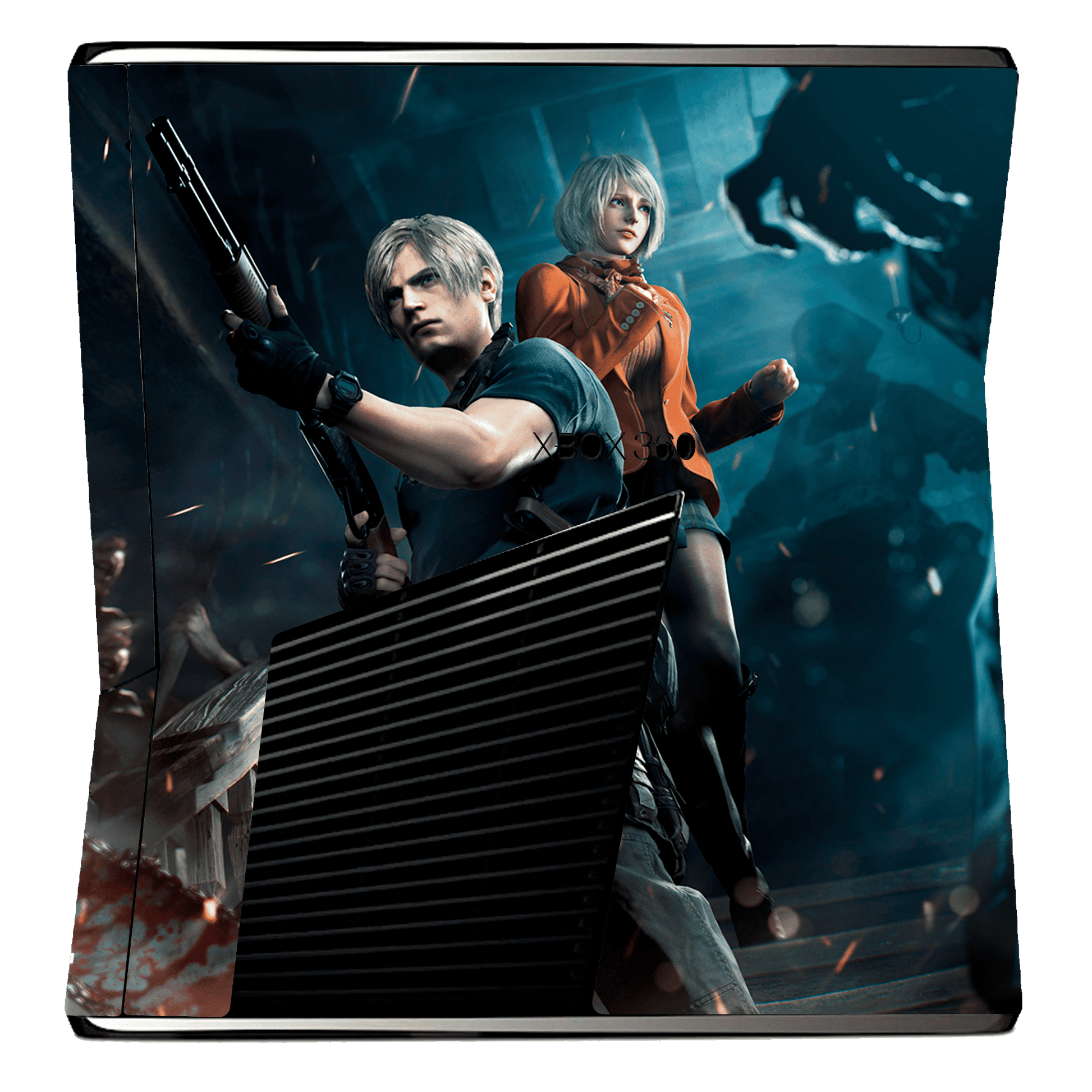 Resident Evil 4 Skin Xbox 360 Slim