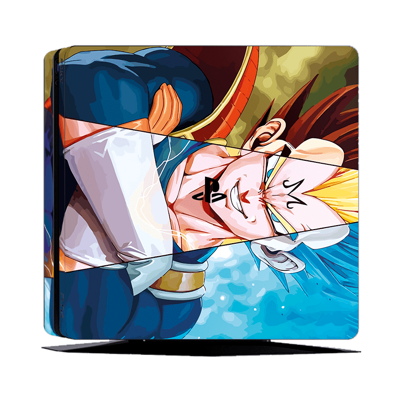 Dragon Ball Vegeta PS4 Slim Bundle Skin