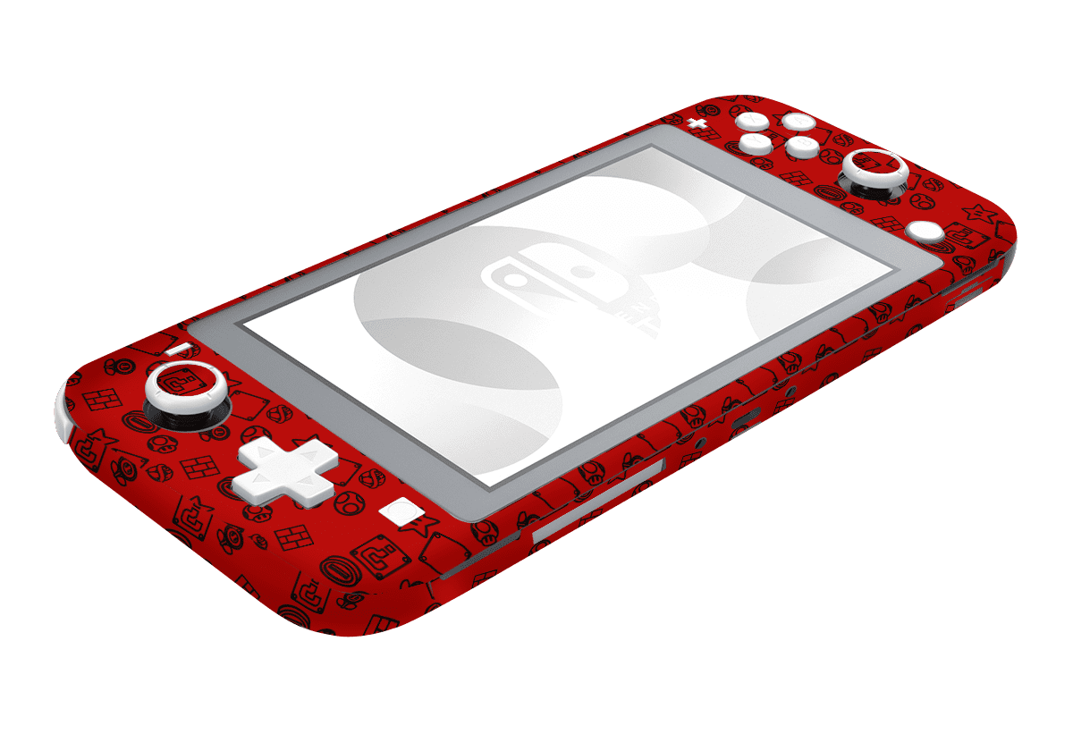 Super Mario Icon Nintendo Switch Lite Skin