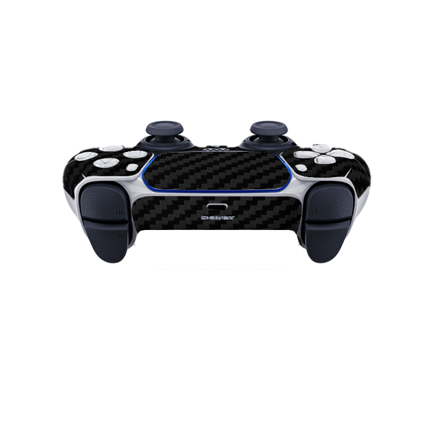 Capa de fibra de carbono preta para Playstation 5 Pro