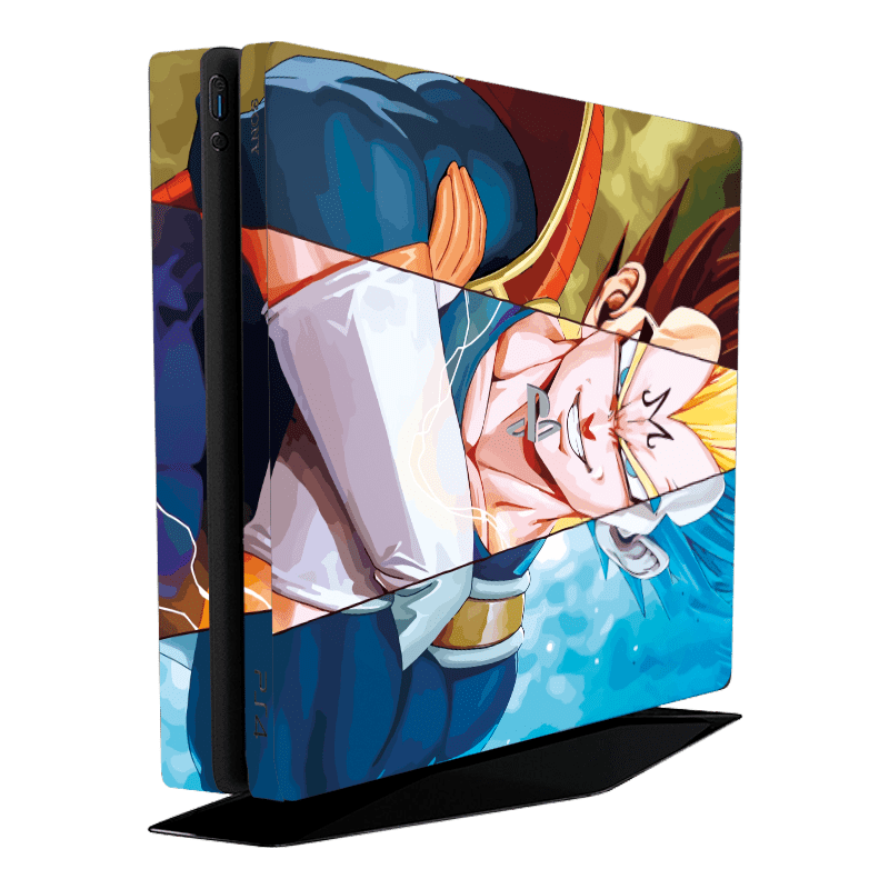 Dragon Ball Vegeta PS4 Slim Bundle Skin