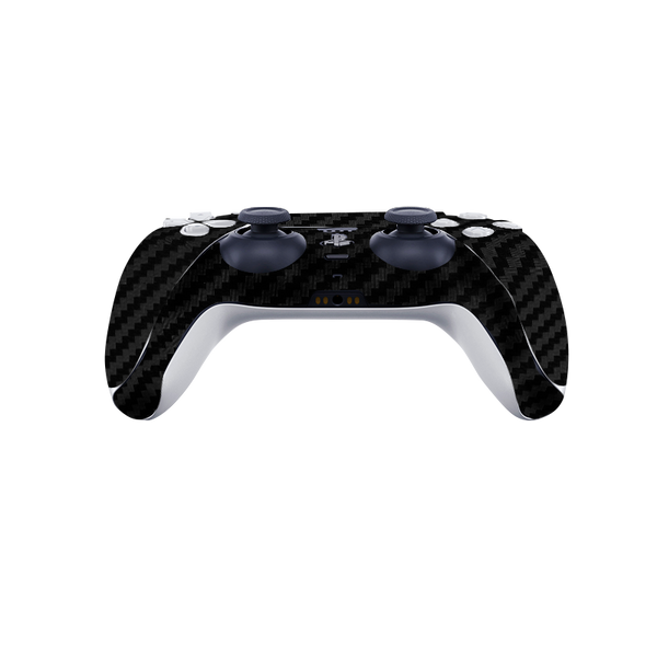 Capa de fibra de carbono preta para Playstation 5 Pro