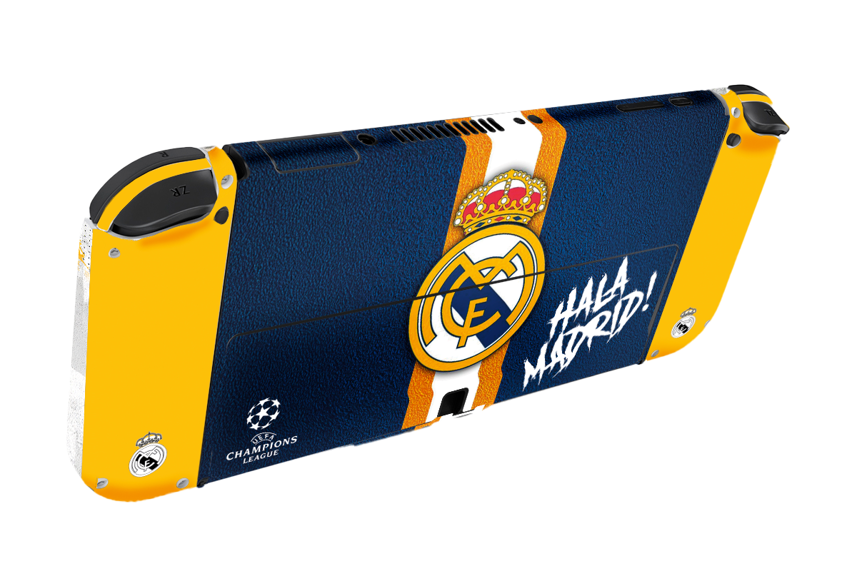 Real Madrid Nintendo Switch Oled (2021) Skin