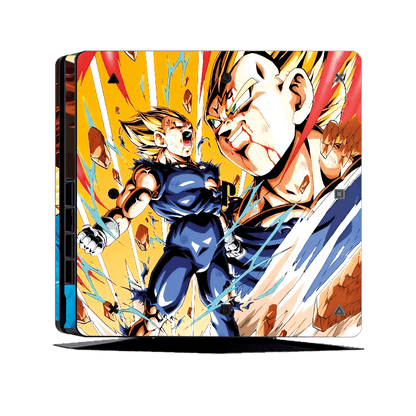 Dragon Ball Vegeta PS4 Slim Bundle Skin