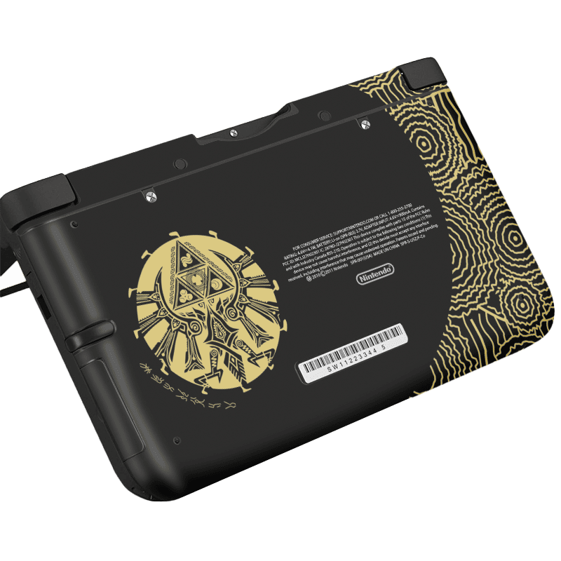 Leyenda de Zelda Kingdom Nintendo 3DS XL 2015 Skin