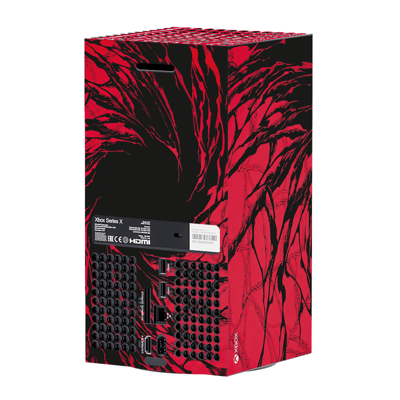 Carnage Xbox Series X Skin Xonebrand