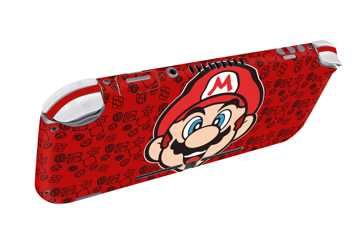 Super Mario Icon Nintendo Switch Lite Skin