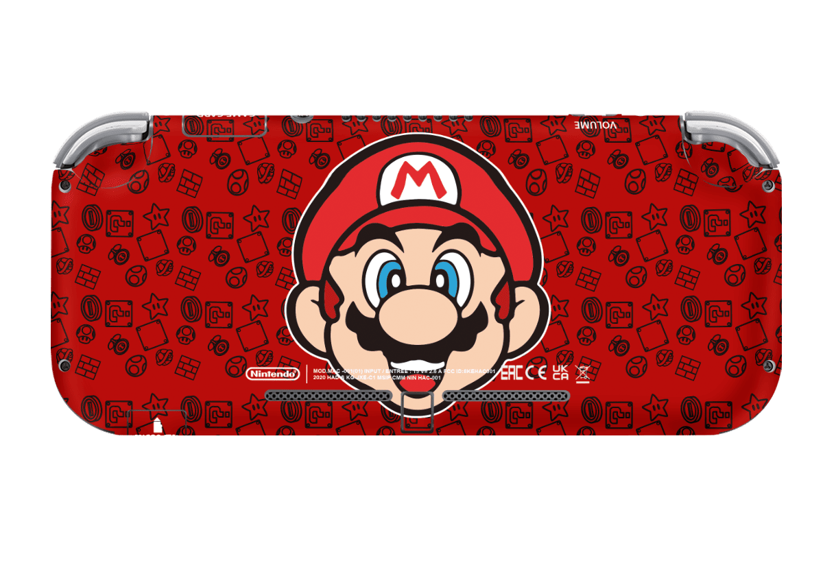 Mario Bros Skin Nintendo Switch Lite Xonebrand