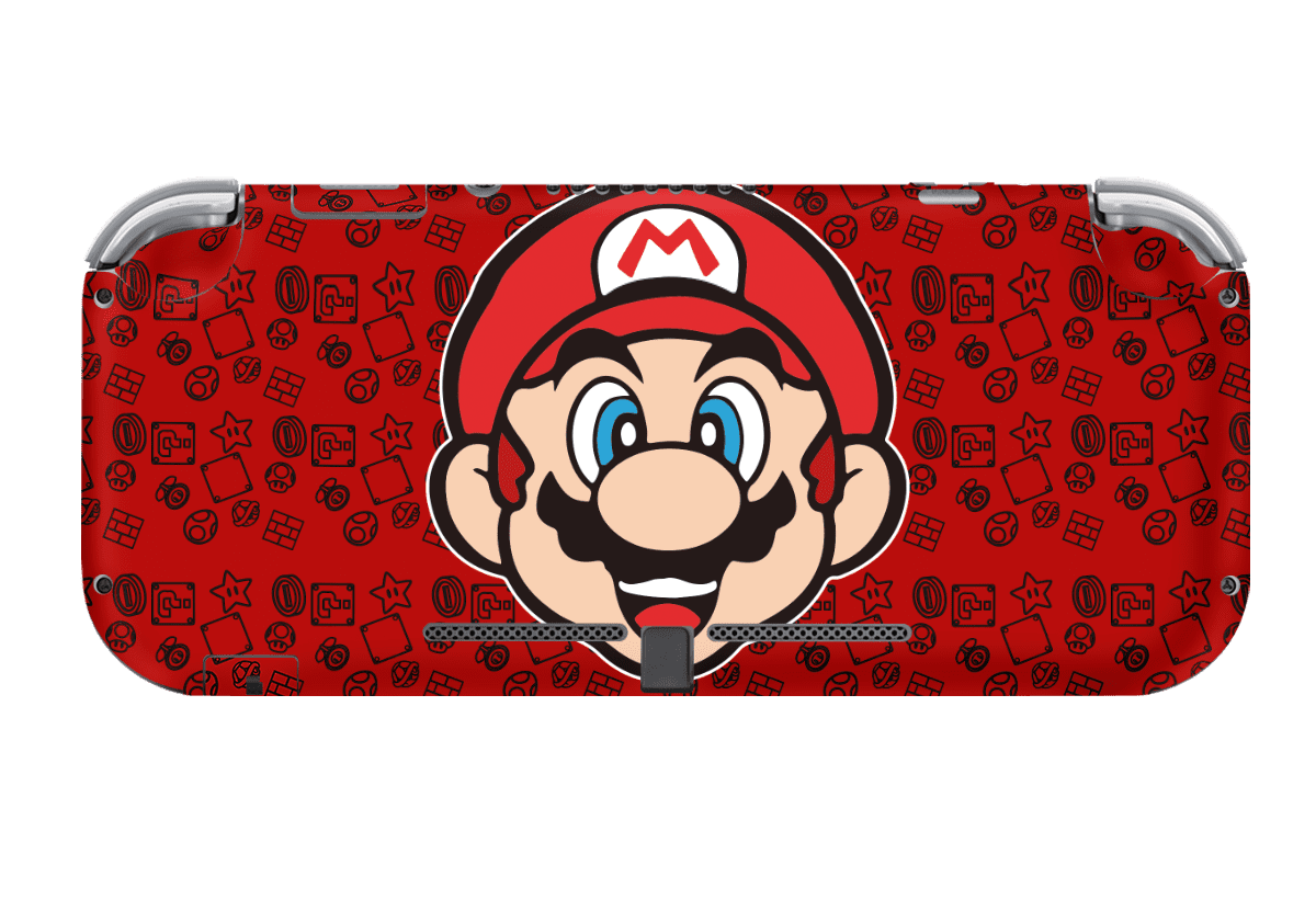 Super Mario Icon Nintendo Switch Lite Skin