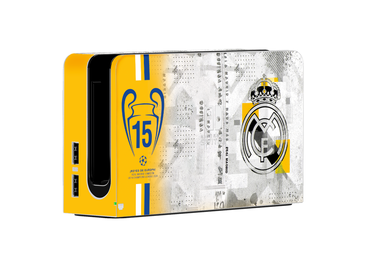 Real Madrid Nintendo Switch Oled (2021) Skin