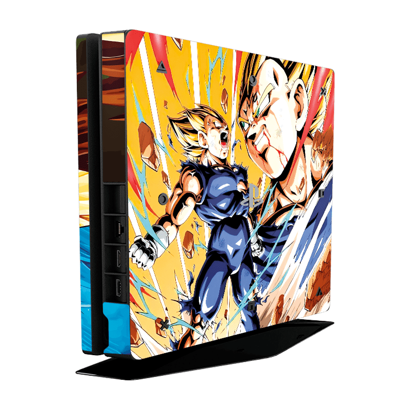 Dragon Ball Vegeta PS4 Slim Bundle Skin