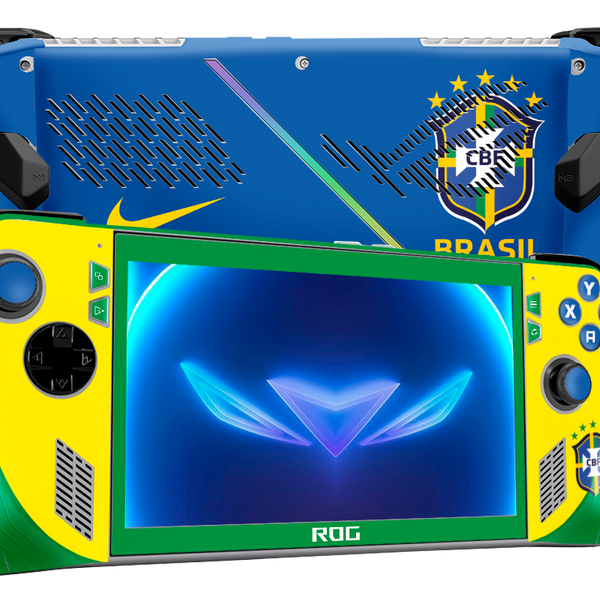 Selección Brasil Skin Asus Rog Ally Xonebrand