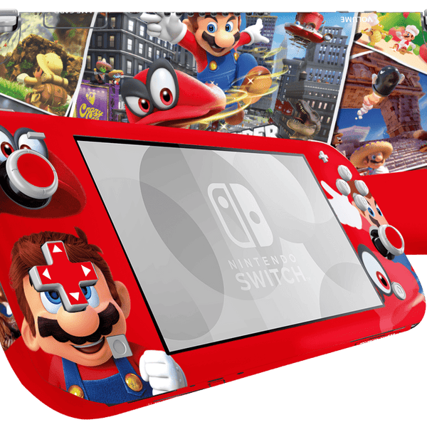 Super Mario Odyssey Skin Nintendo Switch Lite Xonebrand