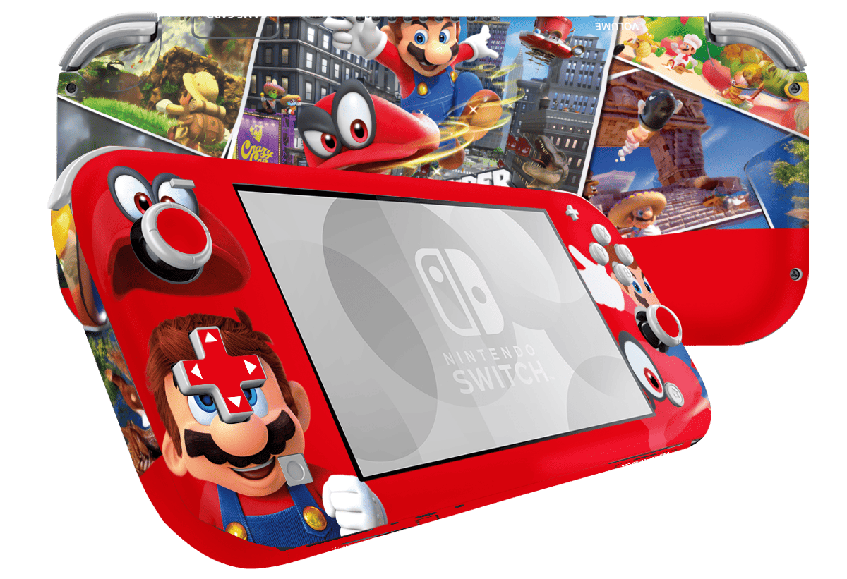 Super Mario Odyssey Skin Nintendo Switch Lite Xonebrand