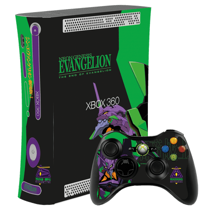 Evangelion eva-01 Xbox 360 Fat Bundle Skin