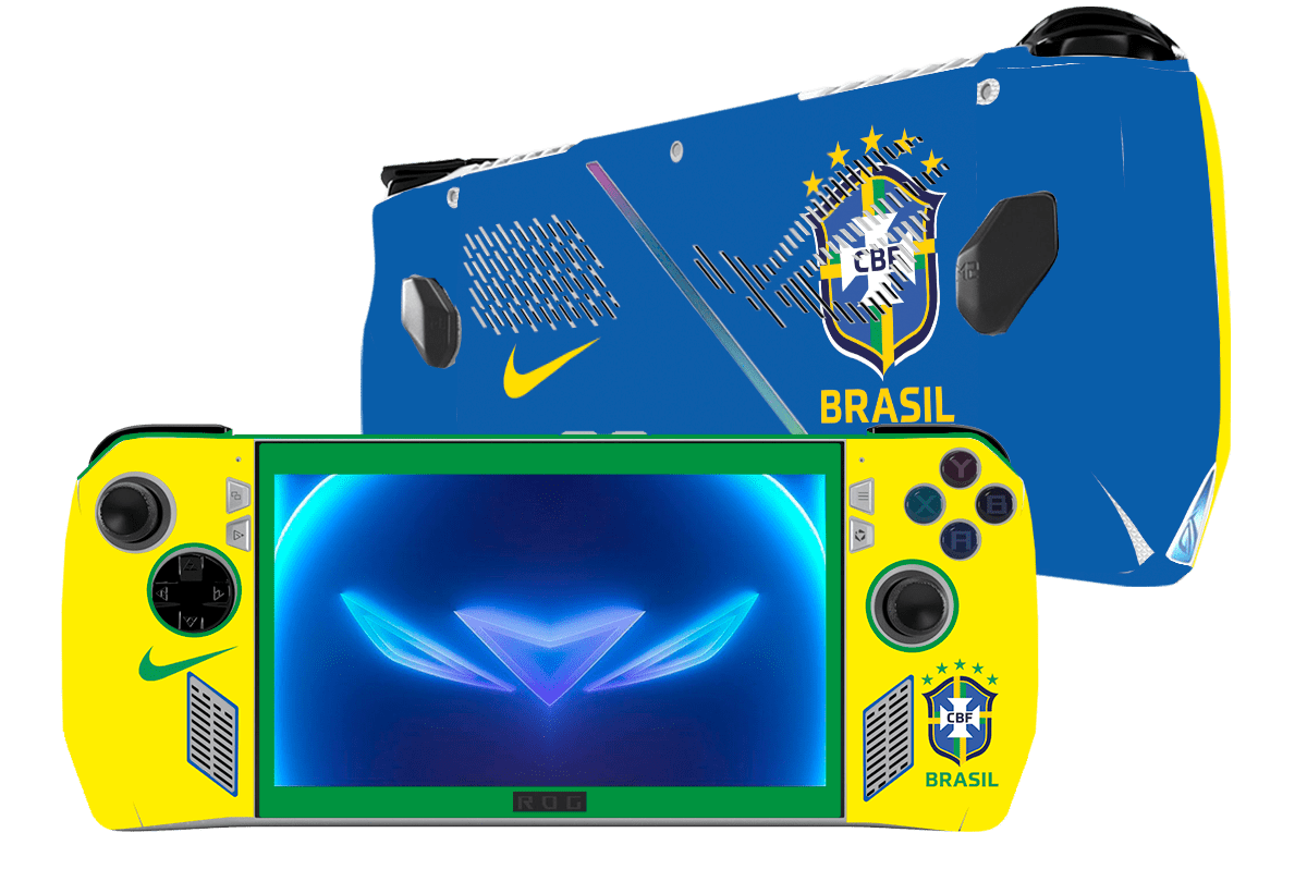 Brasil Asus Rog Ally Handheld Gaming Computer Skin