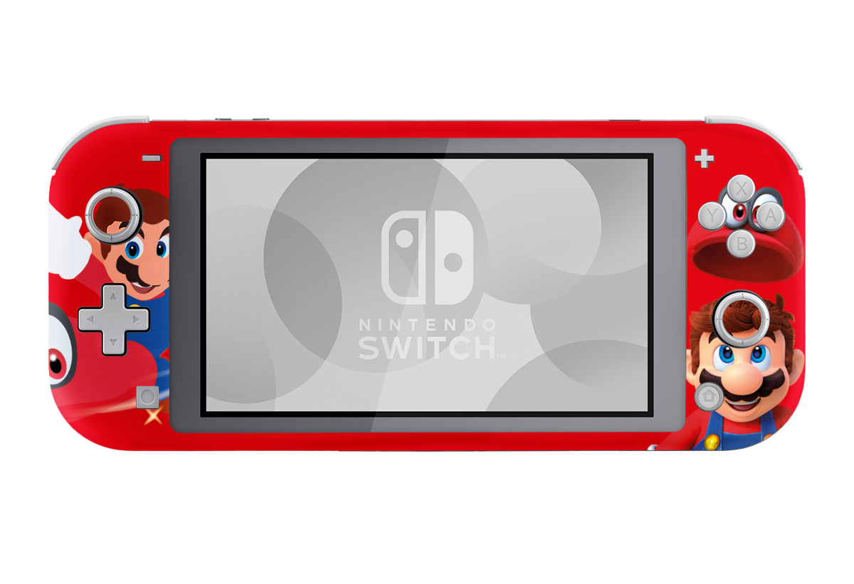 Super Mario Odyssey Nintendo Switch Lite Skin