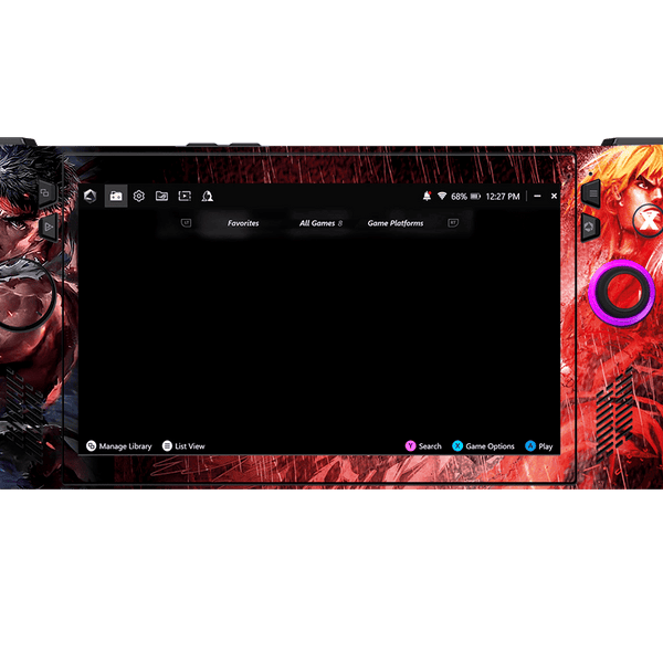 Skin para ASUS Rog Ally X edición Street Fighter – Xonebrand