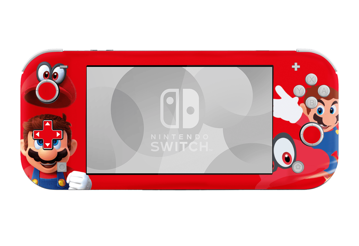 Super Mario Odyssey Skin Nintendo Switch Lite Xonebrand
