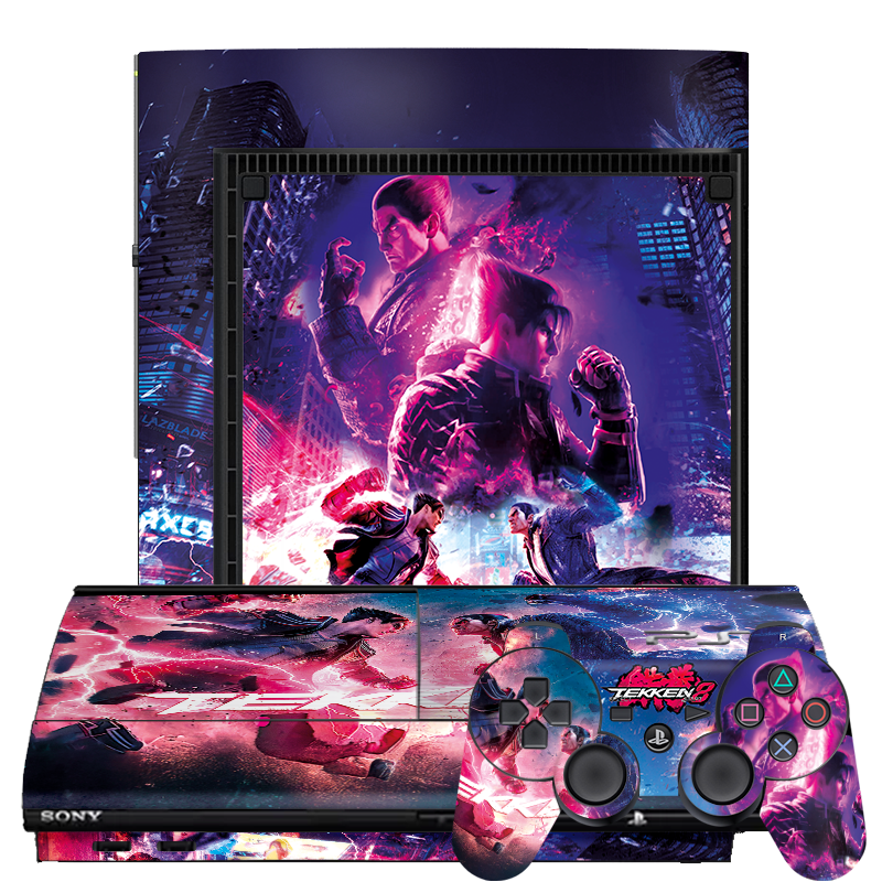Tekken 8 Skin Playstation 3 Super Slim Xonebrand