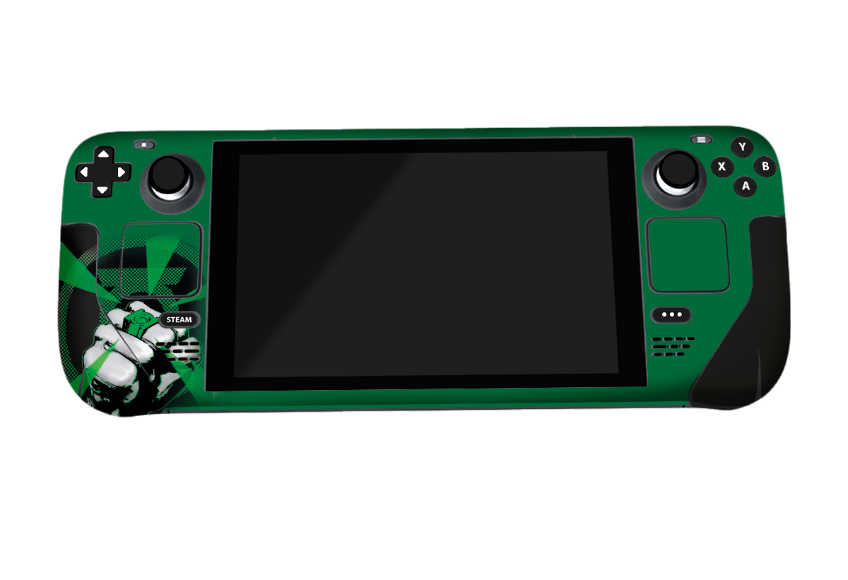 Linterna Verde Steam Deck Skin Xonebrand