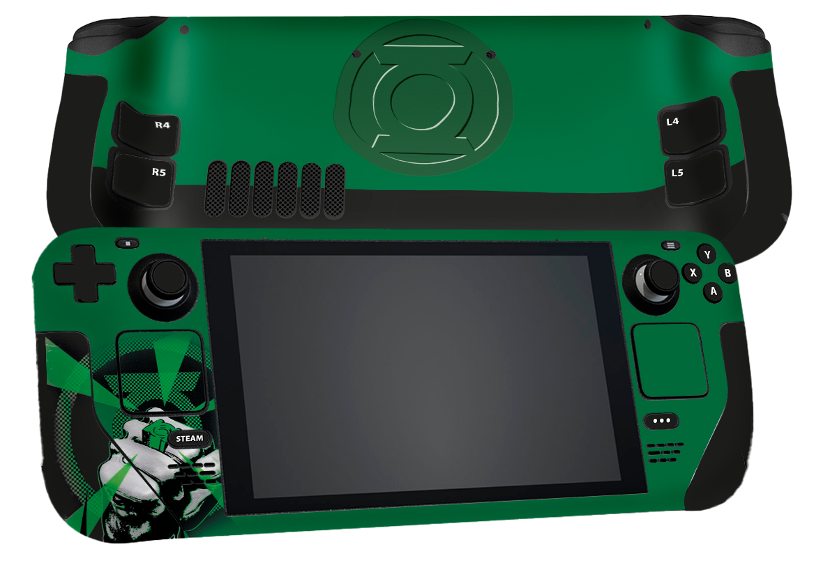 Linterna Verde Steam Deck Skin