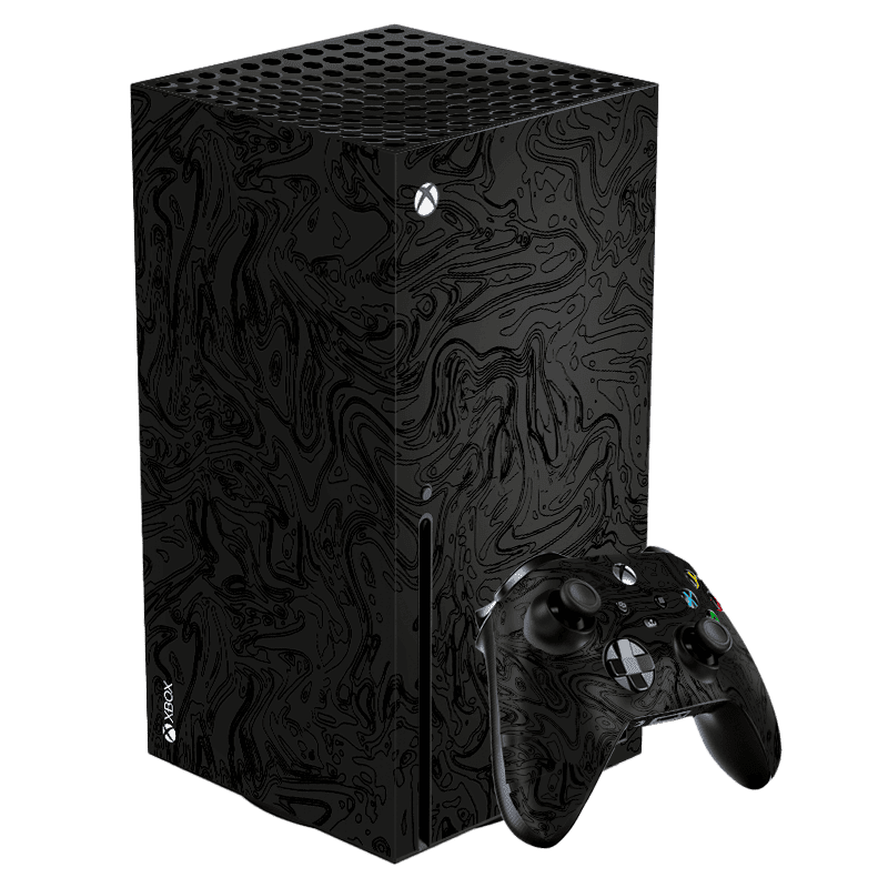 Black Line Xbox Series X Skin Xonebrand