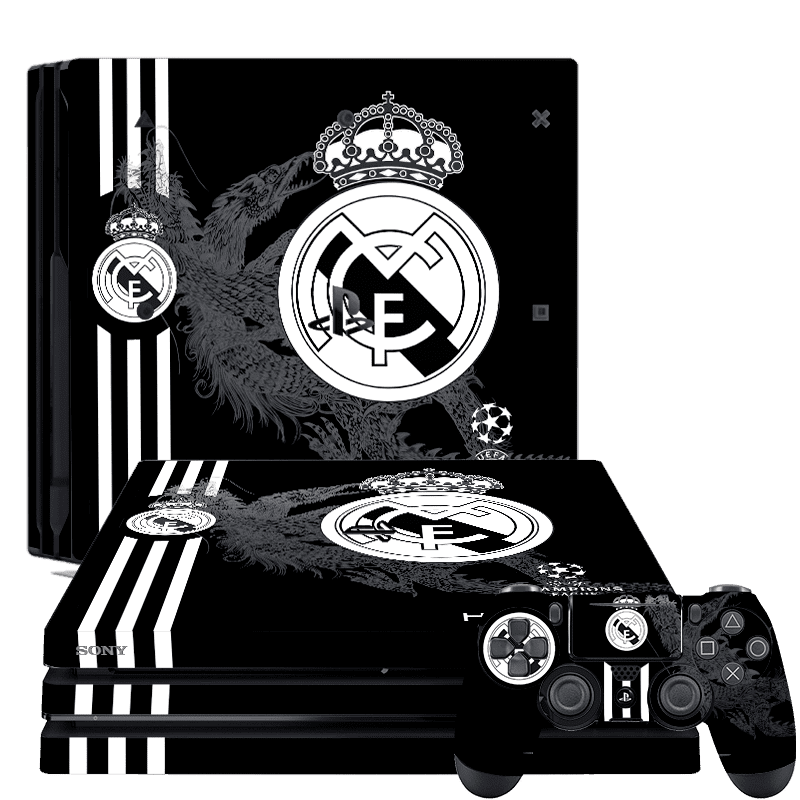 Real Madrid Skin Playstation 4 Pro Xonebrand