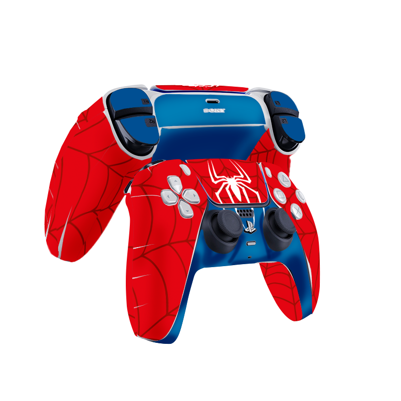 Spiderman Skin Playstation 5 DualSense Full Xonebrand