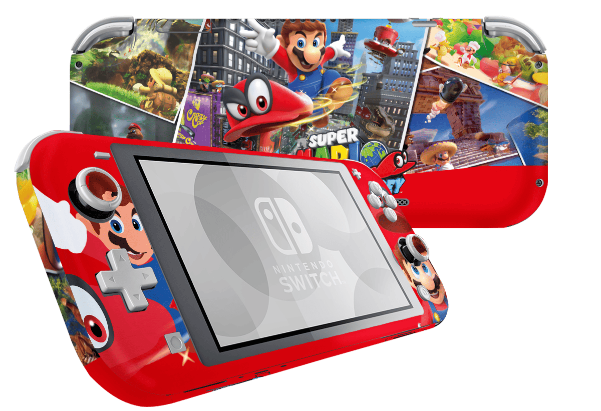 Super Mario Odyssey Skin Nintendo Switch Lite