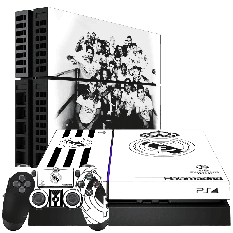 Real Madrid Skin Playstation 4 Fat Xonebrand