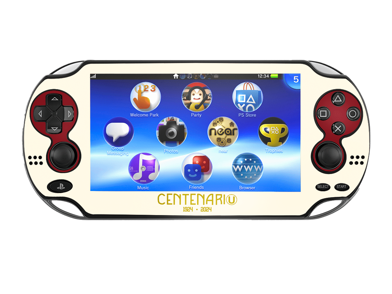 Universitario Skin Playstation Portable PSVita Fat