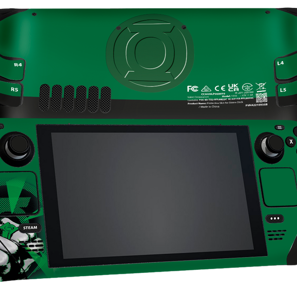 Linterna Verde Steam Deck Skin Xonebrand