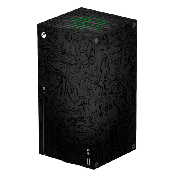 Black Line Xbox Series X Skin Xonebrand