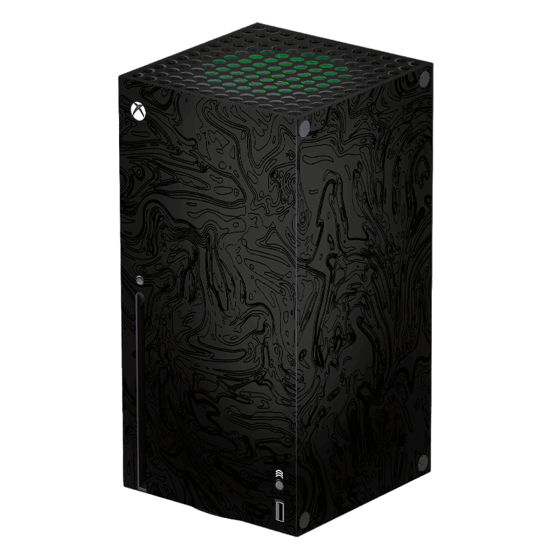 Black Line Xbox Series X Skin Xonebrand