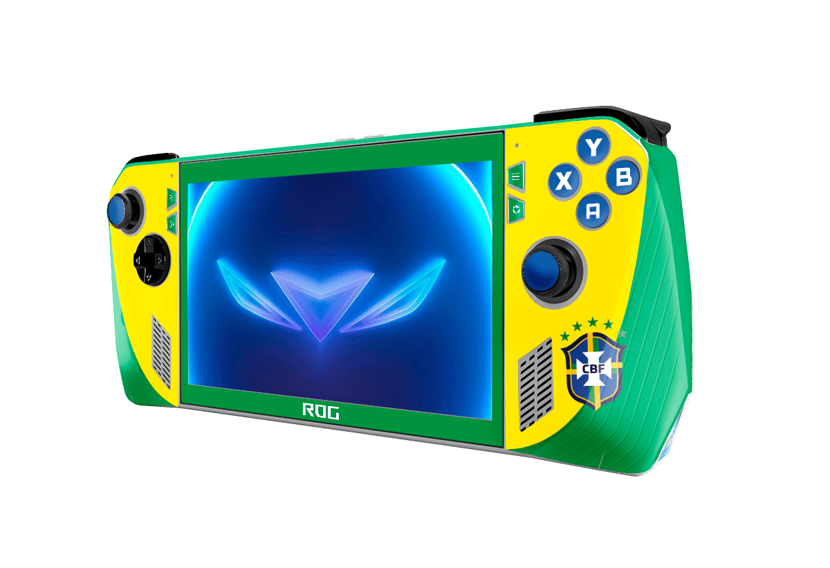 Selección Brasil Skin Asus Rog Ally Xonebrand