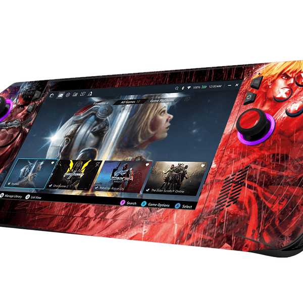 Skin para ASUS Rog Ally X edición Street Fighter – Xonebrand