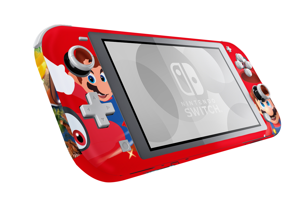 Super Mario Odyssey Nintendo Switch Lite Skin