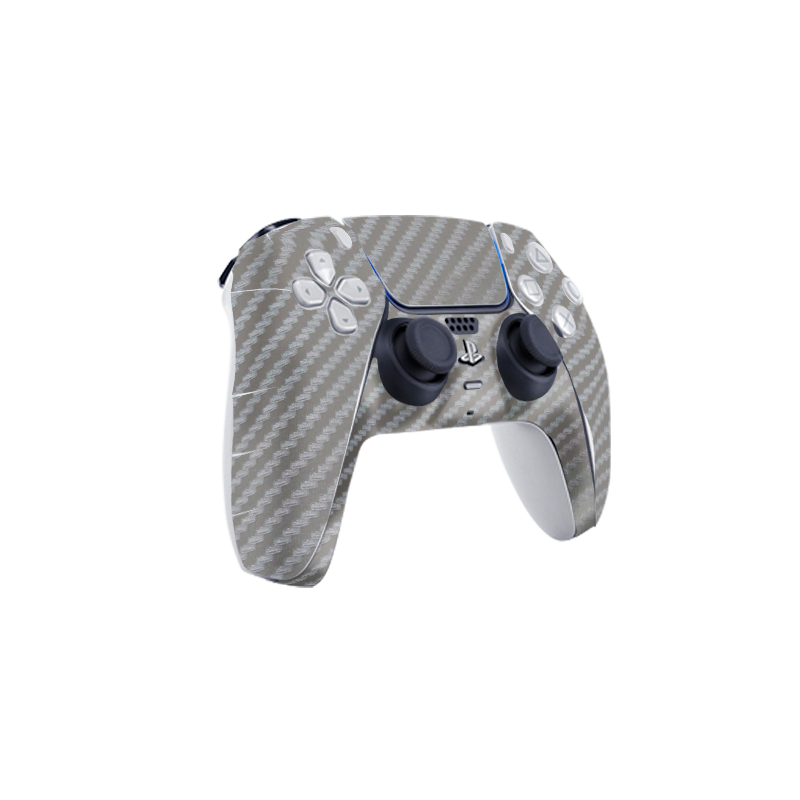 Fibra Carbono Gris Skin Playstation 5 Pro
