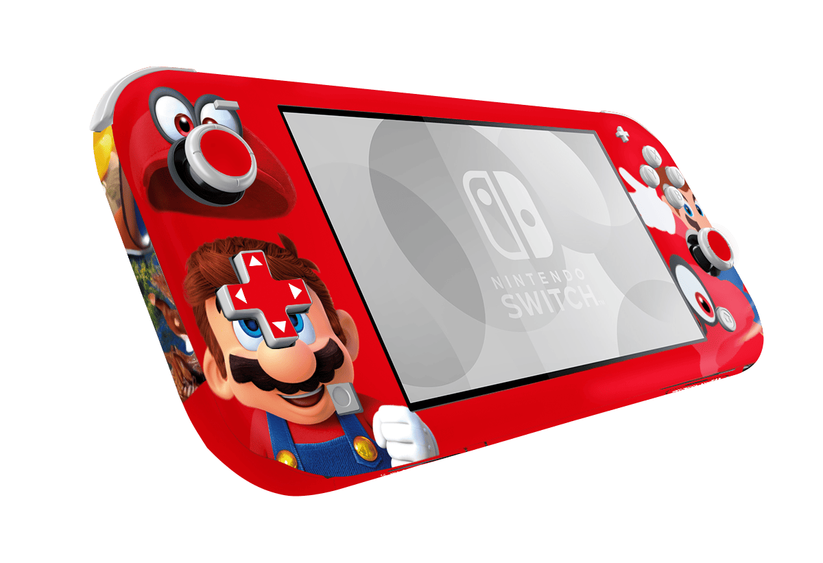 Super Mario Odyssey Skin Nintendo Switch Lite Xonebrand
