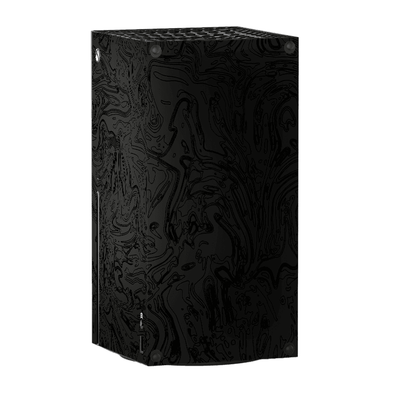 Black Line Xbox Series X Skin Xonebrand