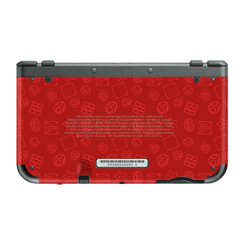 Super Mario Nintendo New 3DS XL Skin