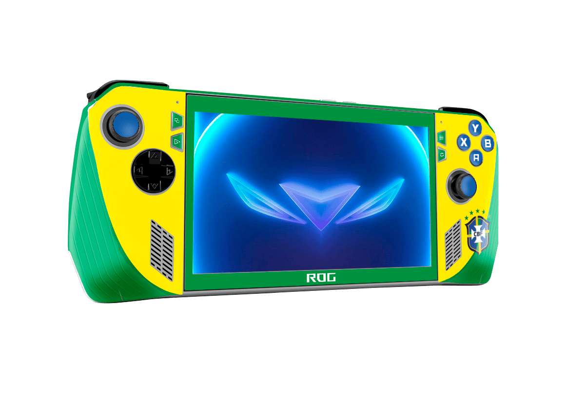 Selección Brasil Skin Asus Rog Ally Xonebrand