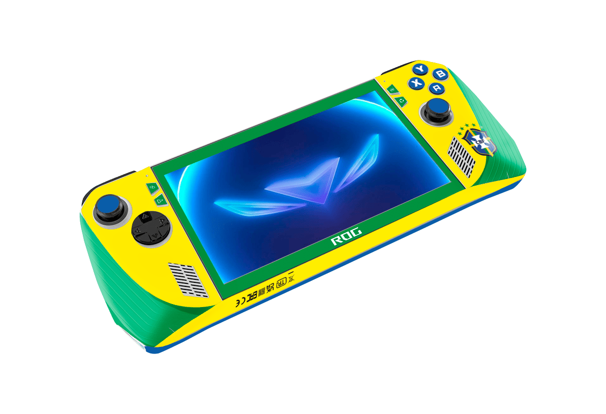 Selección Brasil Skin Asus Rog Ally Xonebrand