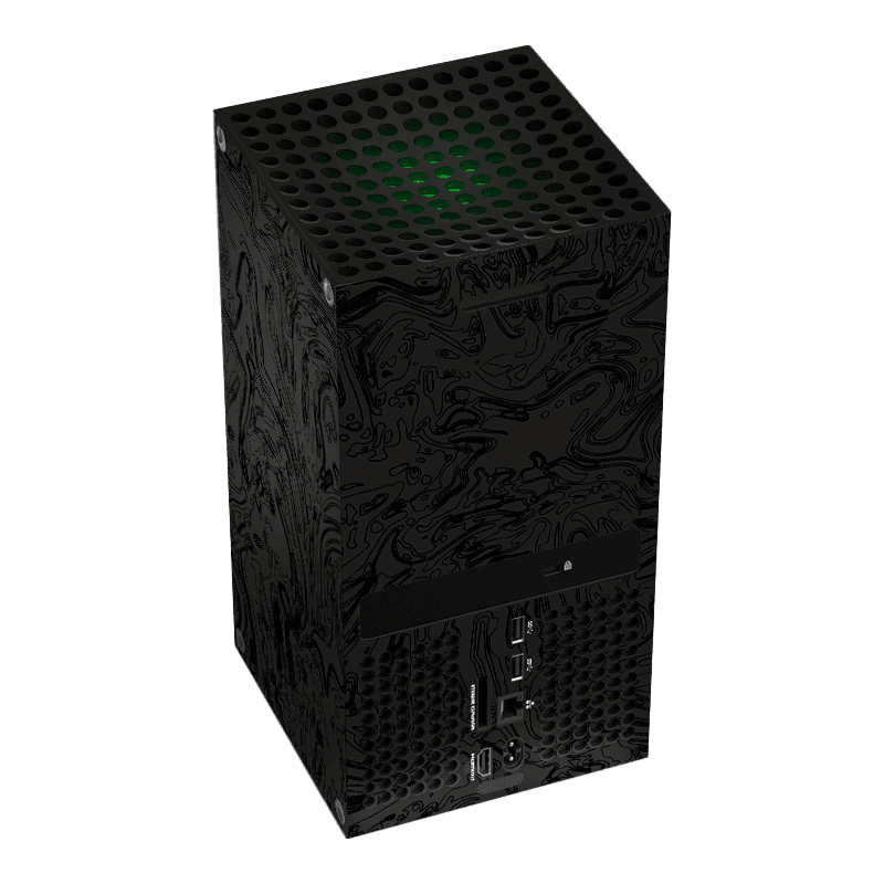 Black Line Xbox Series X Skin Xonebrand