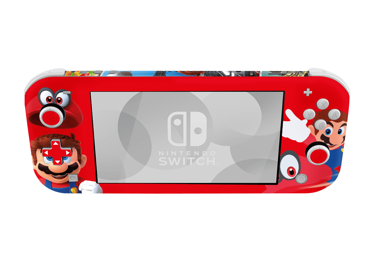 Super Mario Odyssey Skin Nintendo Switch Lite Xonebrand