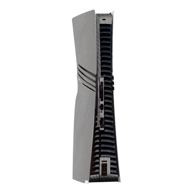 Fibra Carbono Gris Skin Playstation 5 Pro Xonebrand