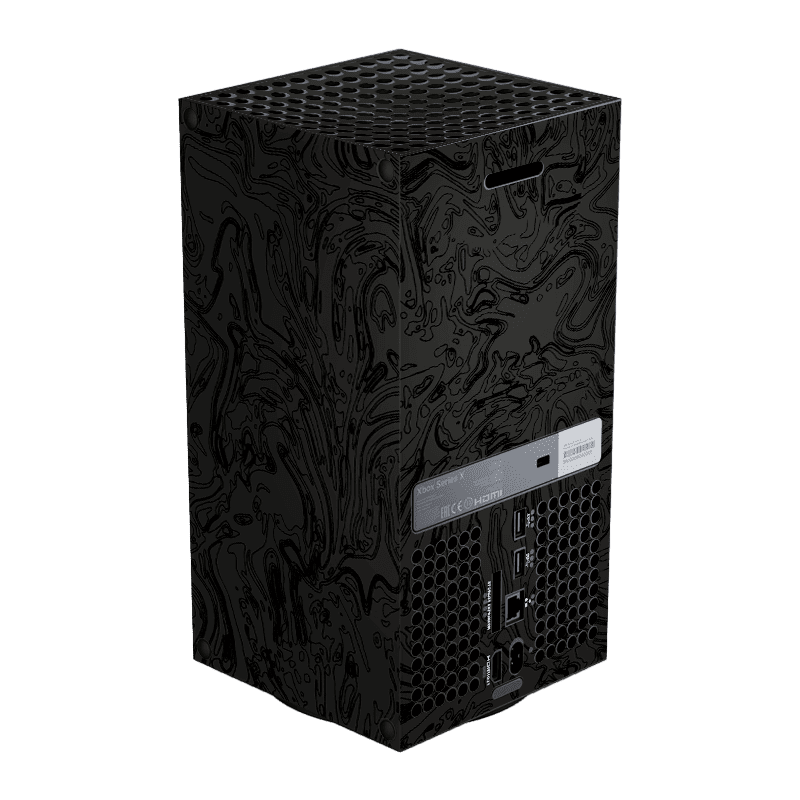 Black Line Xbox Series X Skin Xonebrand