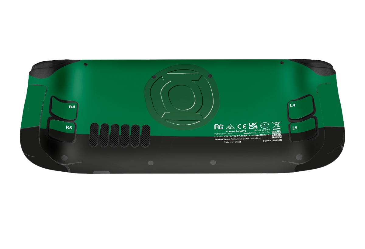 Linterna Verde Steam Deck Skin Xonebrand