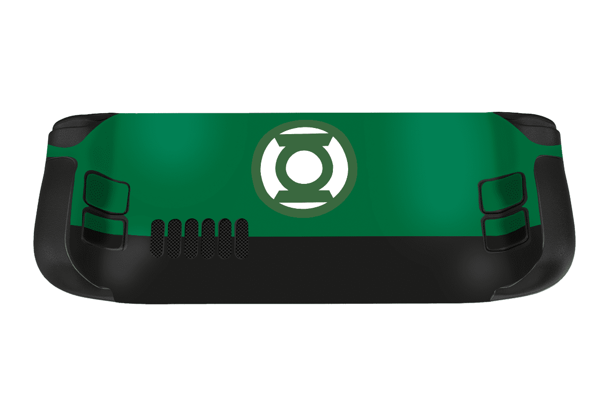 Linterna Verde Steam Deck Handheld Gaming Computer Skin